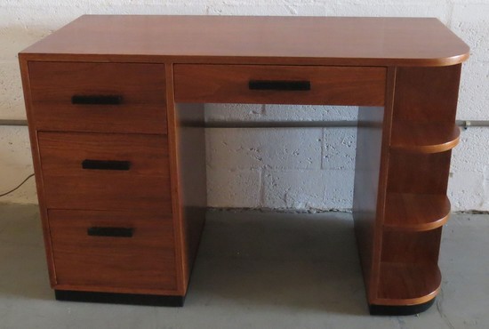 American Art Deco Desk by Modernage, New York